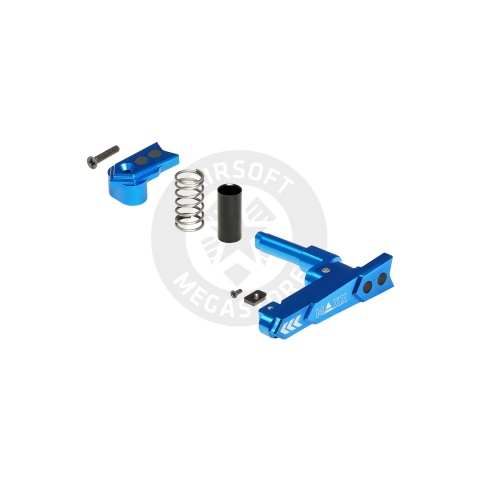 Maxx Model CNC Aluminum Advanced Magazine Release (Style A)(Blue)